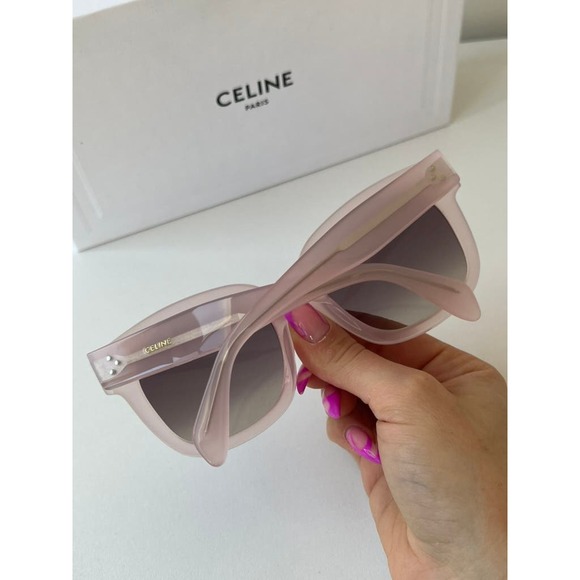 NEW Celine CL4002UN New Audrey Sunglasses in Light Pink - Picture 2 of 7